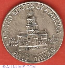 Image #1 of Bicentennial - Half Dollar 1976
