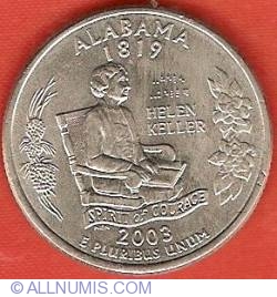 Image #2 of State Quarter 2003 D - Alabama