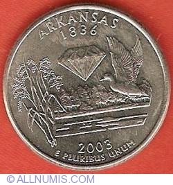 State Quarter 2003 D -  Arkansas