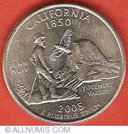 Image #2 of State Quarter 2005 D -  California