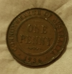 Image #1 of 1 Penny 1936