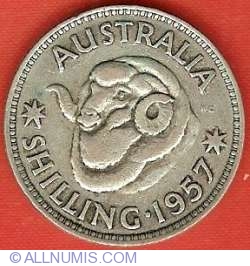 Image #2 of 1 Shilling 1957