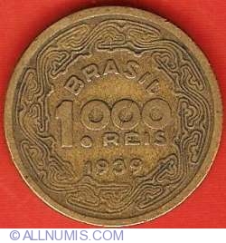 1000 reis 1939