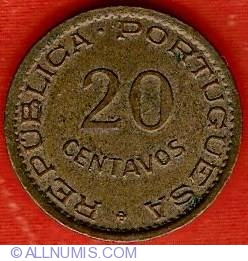 Image #2 of 20 Centavos 1948 - Aniversarea a 300 de ani de la Revolutia din 1648