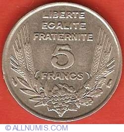 Image #2 of 5 francs 1933