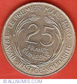 25 Francs 1962