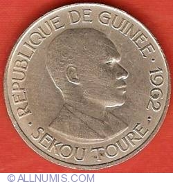 25 Francs 1962