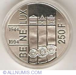 Image #2 of 250 Francs 1994