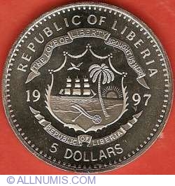 Image #1 of 5 Dollars 1997