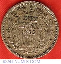 Image #2 of 10 Centavos 1899