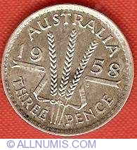 Image #2 of 3 Pence 1958