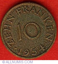 10 Franken 1954