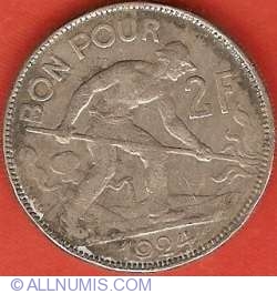 Image #2 of 2 Francs 1924