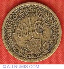 Image #2 of 50 Centimes 1924
