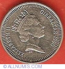 Image #1 of 5 Pence 1990 AB