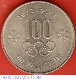 Image #2 of 100 Yen 1972 - Winter Olympics Sapporo 1972