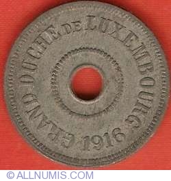 25 Centimes 1916