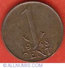 Image #2 of 1 Cent 1948