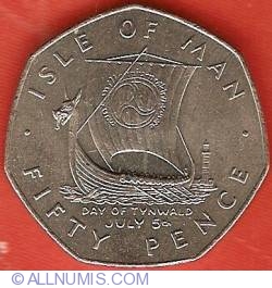 50 Pence 1979AB Day of Tynwald