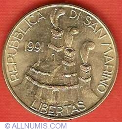 200 Lire 1991 R
