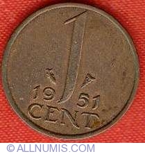 Image #2 of 1 Cent 1951
