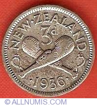 Image #2 of 3 Pence 1936