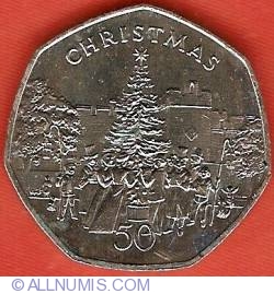 Image #2 of 50 Pence 1982AB - Christmas