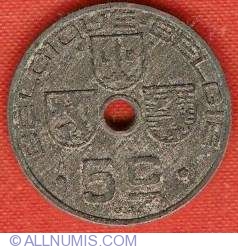 5 Centimes 1943 French