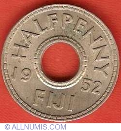 Image #2 of 1/2 penny 1952