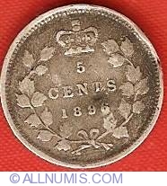 Image #2 of 5 Cents 1896
