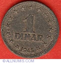 Image #2 of 1 Dinar 1945