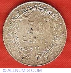 50 Centimes 1911 Dutch