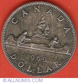 Image #2 of 1 Dollar 1969
