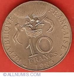 Image #1 of 10 Francs 1983 - Montgolfier