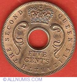 5 Cents 1957 H