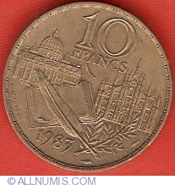 Image #2 of 10 Francs 1983 - Stendhal