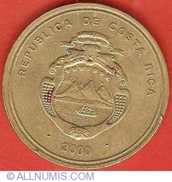 500 Colones 2000 - 50th anniversary of Central Bank of Costa Rica