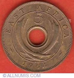 Image #2 of 5 Cents 1964