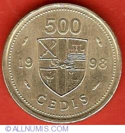 500 Cedis 1998