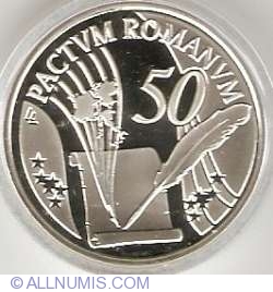 Image #1 of 10 Euro 2007 Tratatul de la Roma