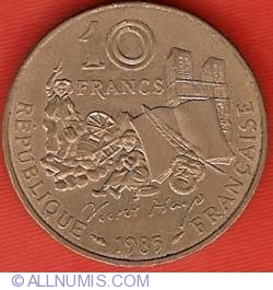 Image #1 of 10 Francs 1985 - Victor Hugo