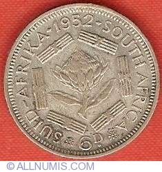 Image #2 of 6 Pence 1952