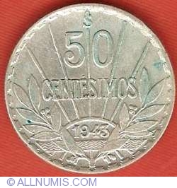 50 Centesimos 1943