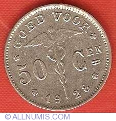 50 Centimes 1928 (Belgie)
