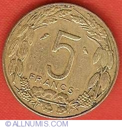 Image #2 of 5 Francs 1968