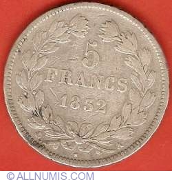 Image #2 of 5 Francs 1832 A