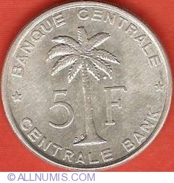 Image #2 of 5 Francs 1958