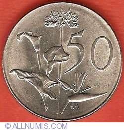 50 cents 1968 Swart English