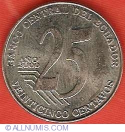 25 centavos 2000