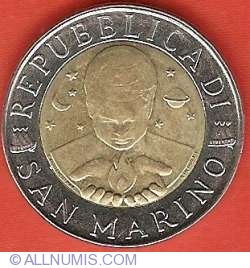 Image #1 of 500 Lire 1996 R